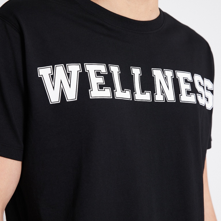 Printed tee "Bill" Black